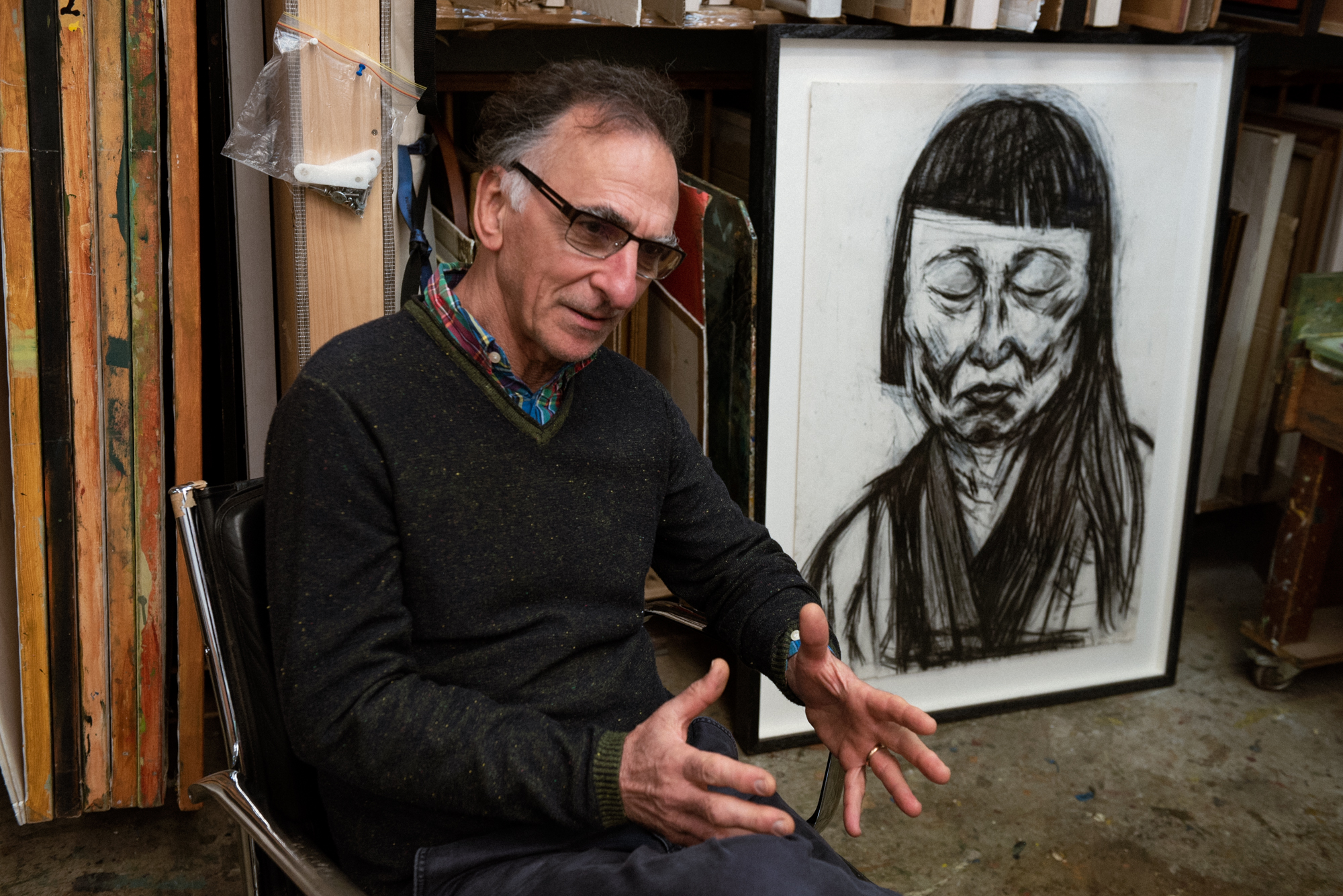 2019 Archibald Prize Winner Tony Costa on his portrait of Lindy Lee